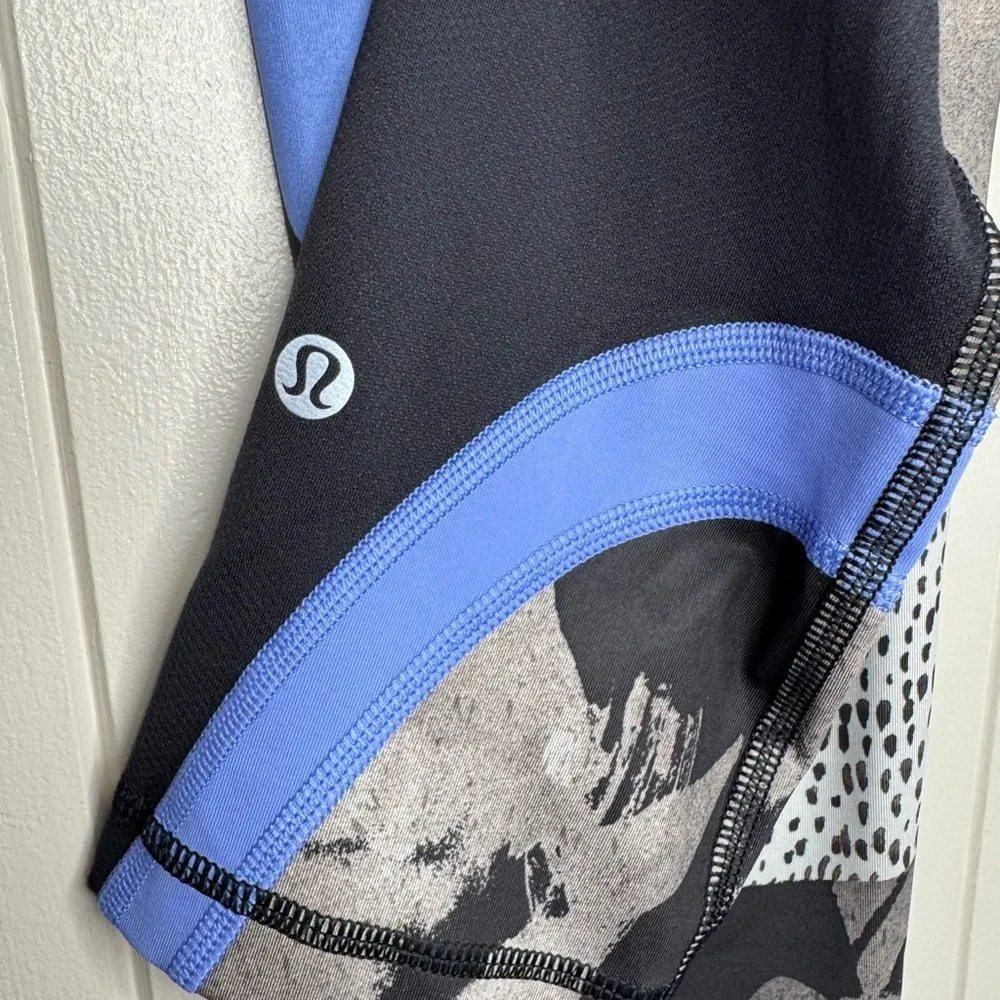 limited edition Lululemon x Soulcycle Run Inspire Crop II *Full-On Luxtreme sz 2